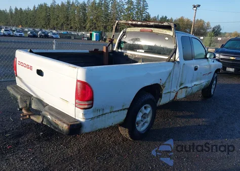 1998 Dodge Dakota Slt/Sport из США, поврежденный, VIN 1B7GL22X6WS766159